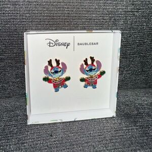 ✨🆕 Disney Stitch Christmas Baublebar Earrings